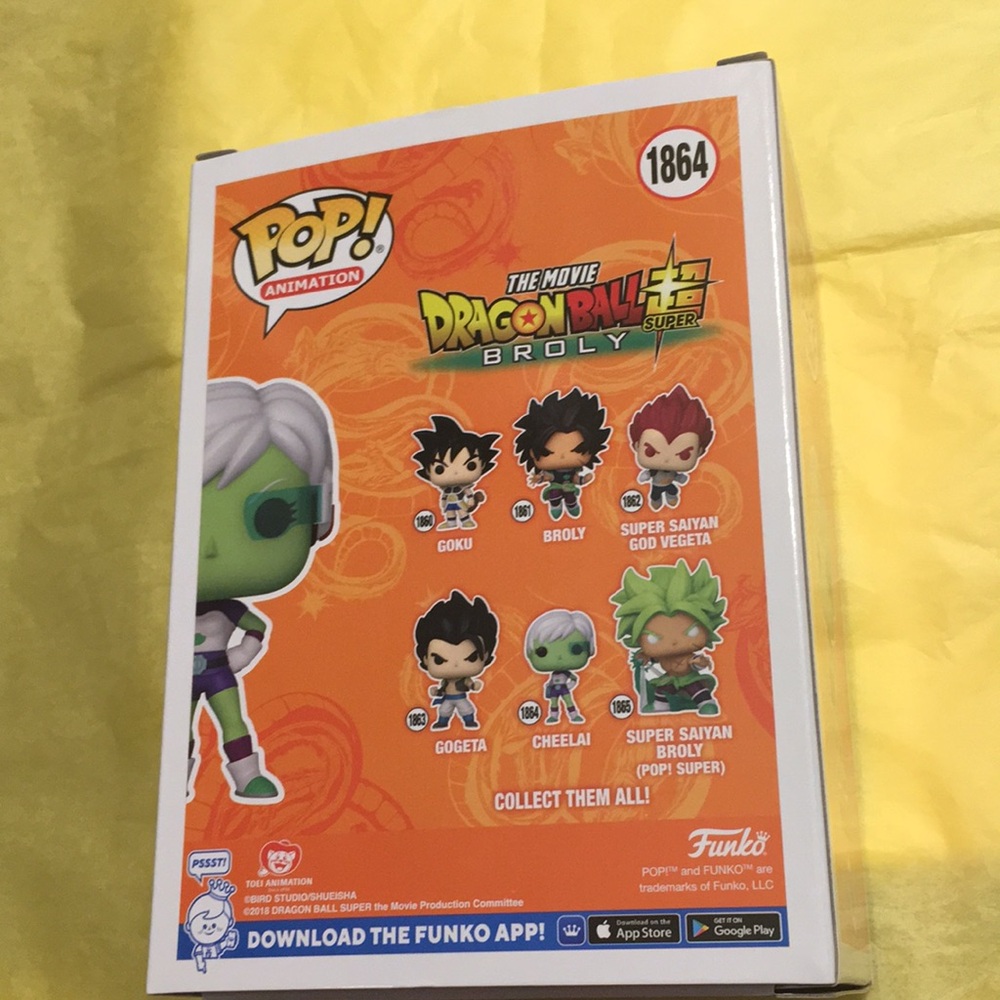 Funko Pop! Animation Dragon Ball Super: Broly - Cheelai Vinyl Figure